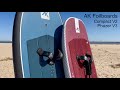 Ak foilboards 2023  compact v2 phazer v3 overview and review