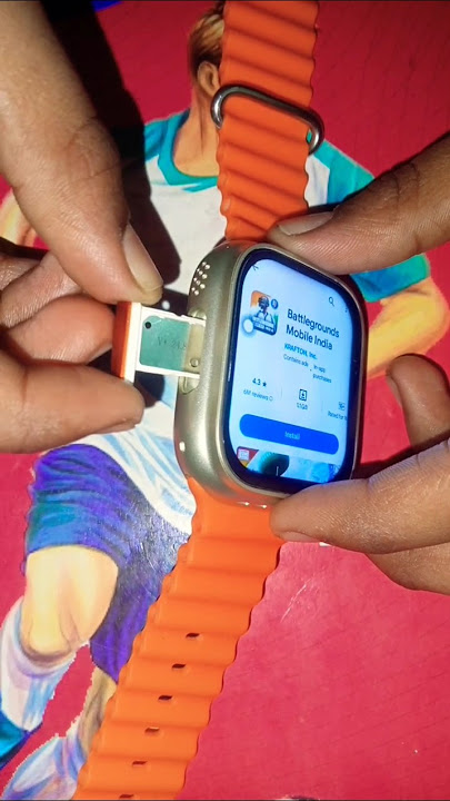 😍 T800 Ultra smart watch ⏱️ main SIM 🔥 card kese Nikale 😮 | How to SIM card insert #shortsfeed
