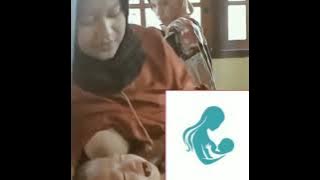 Ekspresi Ibu di gigit Nenennya