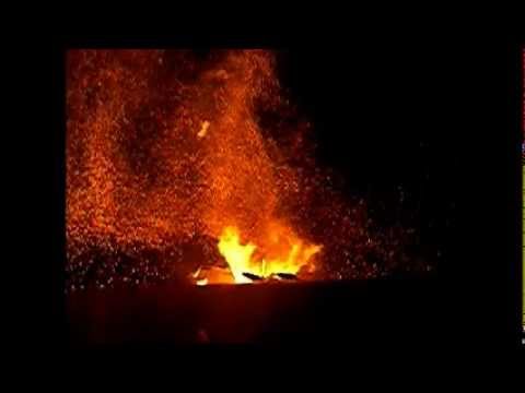 camp fire explosion
