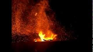 camp fire explosion