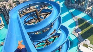 Top 10 MOST INSANE Homemade Waterslides (Crazy Homemade Waterslides)