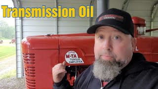 How to Change the Transmission Oil in a Farmall Super MTA | You Might be Surprised