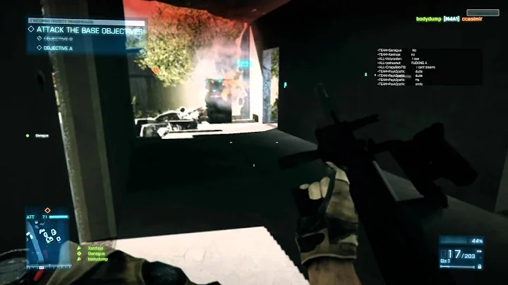 Battlefield 3 Caspian Border Rush Gameplay