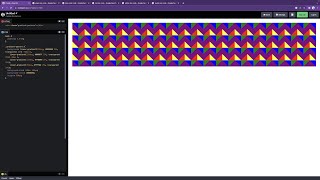 Multicolored CSS Gradient: Chevron Pattern