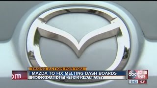 Mazda extends warranty to fix melting dash boards