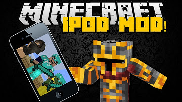 Minecraft: iPOD MOD IN MINECRAFT! (Play Apps, Custom TNT