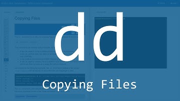 The Linux Command Tutorial: The dd Command
