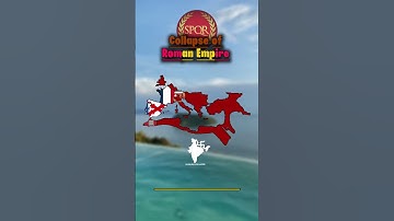 Collapse of Roman Empire #mapper #geography #mapping #geographymap #europe #mapchart #map #southasia