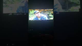 Oblivion 2013 Jack visiting to a lake house / ship full of survivors scene