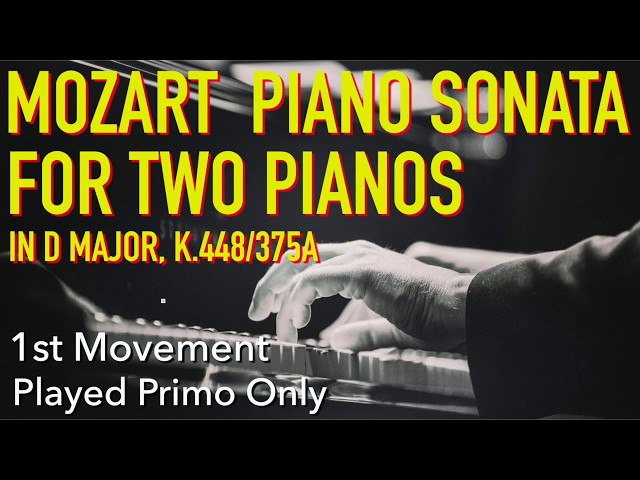 SP12in英コロンビア2枚モーツァルトPソナタ/DINU LIPATTI Mozart Piano Sonata For 2 Pianos 1st Movement Primo Only