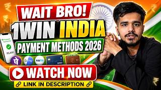 💳1WIN Payment Methods in India 2026 🔎 Complete Guide