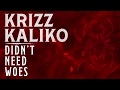 Krizz Kaliko - Didn't Need Woes | OFFICIAL AUDIO