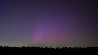 Disco Beamer vs Northern Lights May/11/2024 21:21-21:23 UTC in Vechta/Germany