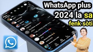 whatsapp GB 2024 sa apèn soti wap vin plis renmenl [ kouri pranl]