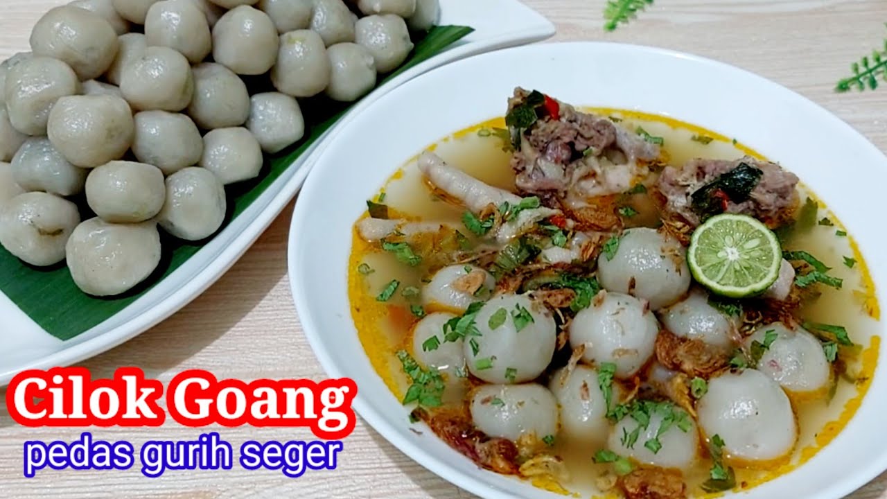 Resep CILOK GOANG khas Tasikmalaya enak bikin nagih - YouTube