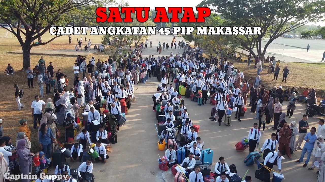 Keseruan..! PROSES Satu Atap Cadet Angkatan 45 PIP Makassar by  @A Andra Arif Paturusi