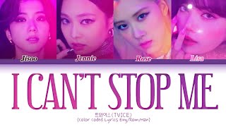 How Would Blackpink Sing I Cant Stop Me By Twice Color Coded Line Distribution