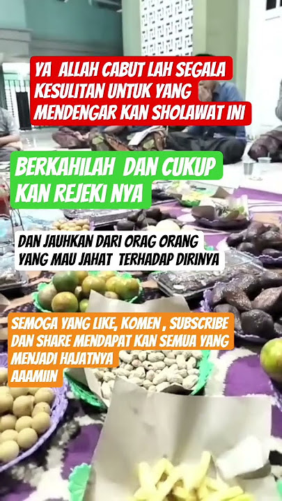 jadi lah 7000 orang yang pertama mengaminkan sholawat ini #doamustajab #cintaislam #shrots #quotes