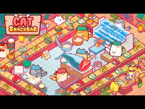 Cat Snack Bar: All Area Completed • All Branches Completed