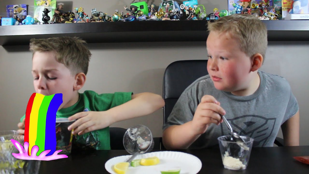 THE MBERRY TASTE TEST! REVIEW. KID PUKES!