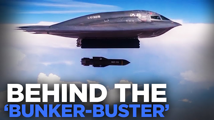 What Is A Bunker Buster BOMB? Inside The Bomb Trump Is Considering Using In IRAN | TRENDING