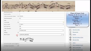 How to Create Music Incipits in Muscat using Plaine Easie Code