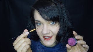 ASMR Halloween Makeup - Soft Speaking, Face Brushing screenshot 1