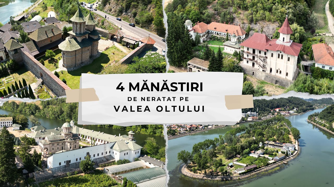 4 mănăstiri de neratat pe Valea Oltului
