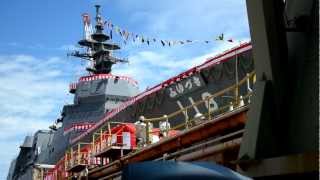 DD-118 護衛艦ふゆづき　進水式