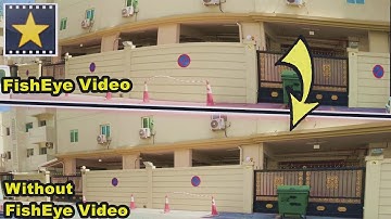 How To Remove FishEye Effect From Videos Using Videopad Video Editor