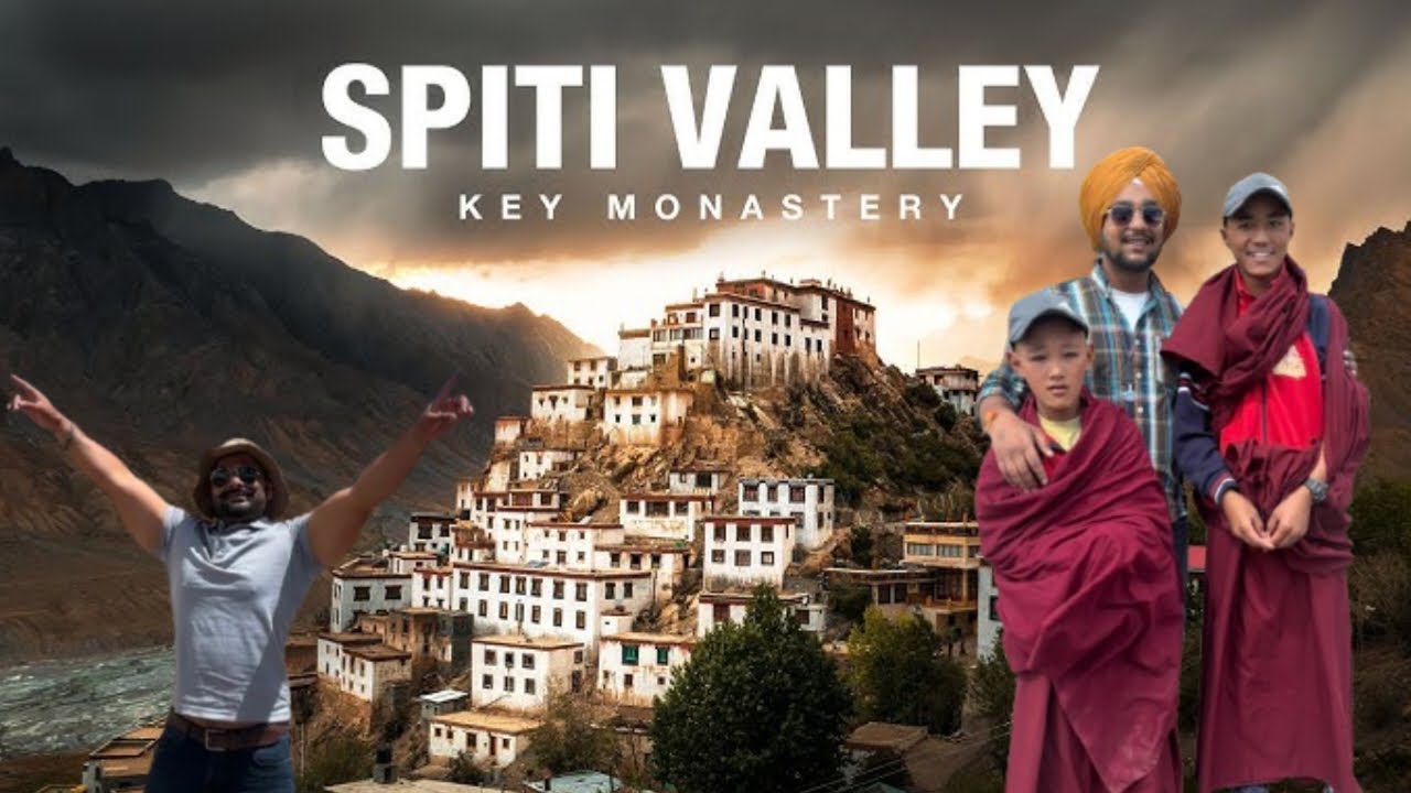 Key monastery and chicham bridge and World highest kibber village explore !! Spiti valley trip Ep-12