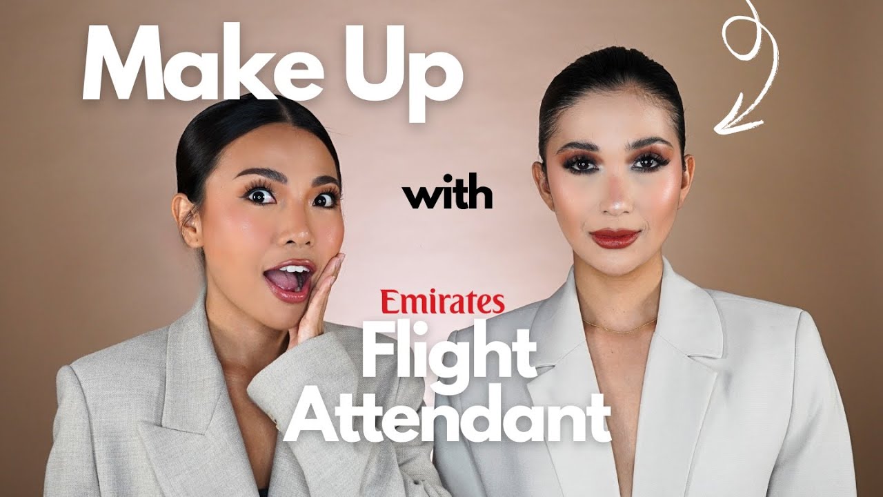 Как красится бортпроводница Emirates? Они потрясающие!