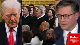 Speaker Johnson Asked: 'Do You Expect The President To Address The Justices Directly' At SOTU?