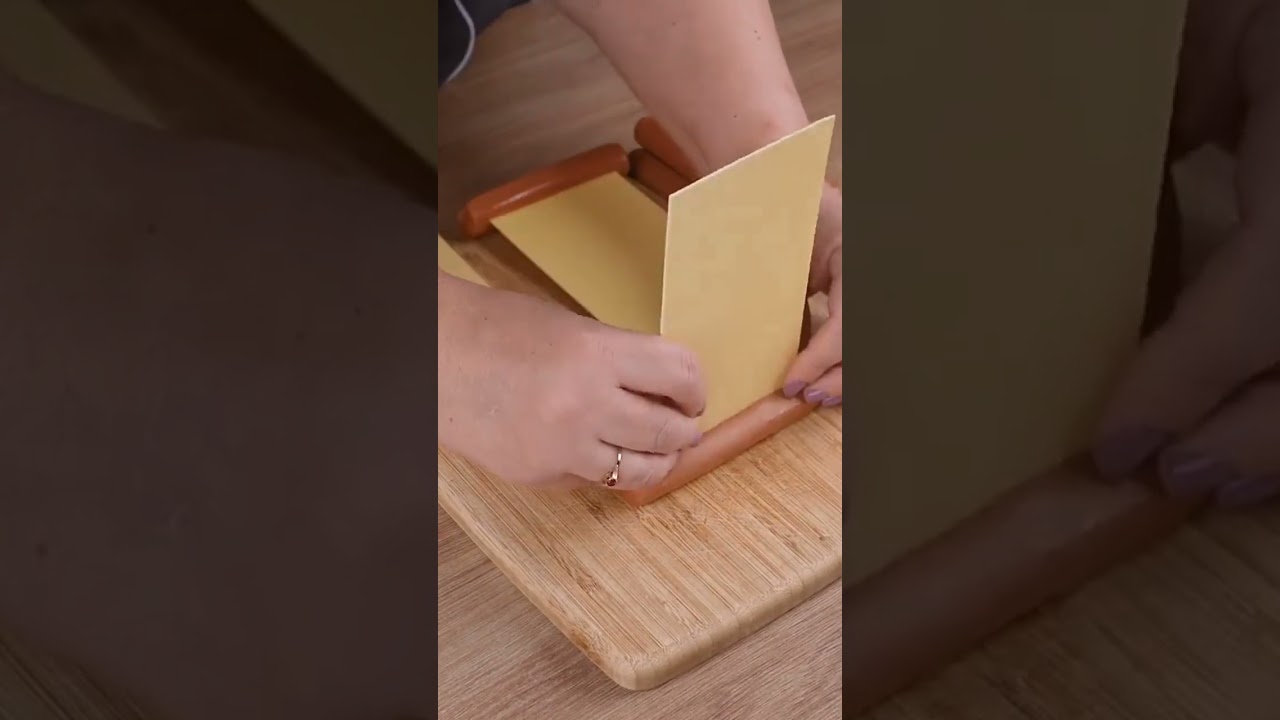 making food from sausage ingredients that are very tasty in a nice shape