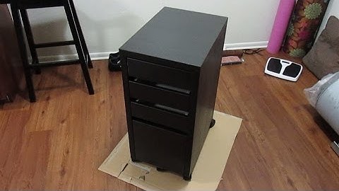 IKEA Micke drawer unit assembly - DETAILED!