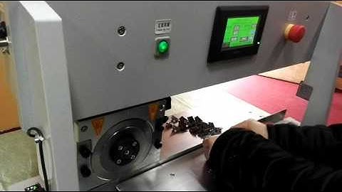 v-groove pcb cutting equipment