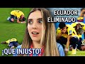 ECUADOR 1   SENEGAL 2  Reaccin desde EL ESTADIO en QATAR a ECUADOR ELIMINADO mundial 2022 