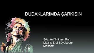 DUDAKLARIMDA SARKISIN karaoke