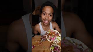 First time trying Mexican Vampiros  #mukbang