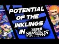 The crazy potential of the inklings in super smash bros ultimate