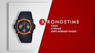 Casio G-Shock AWG-M100SF-1H4ER обзор часов - KronosTime.RU