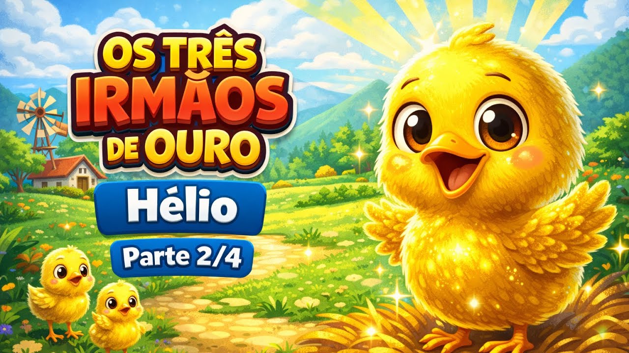 Os Três Irmãos de Ouro | Hélio (Parte 2/4) | História Infantil