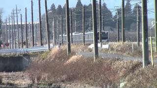 E531系常磐線普通列車 友部～内原間通過@2013.1.2