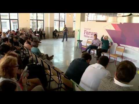 ერმალო მაღრაძე თბილისის 2016 წლის ინტერნეტ ფორუმზე (26.11.2016)
