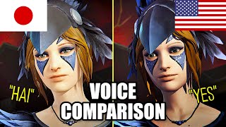 Japanese vs English VOICE COMPARISON | Life is Strange: Before the Storm
