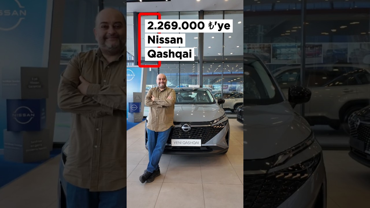 2.269.000 ₺'ye Qashqai / Nissan Qashqai ve Juke cazip kampanya shorts videosu / Emre Anamur