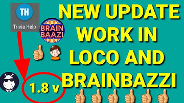 NEW UPDATE OF TRIVIA HELP(1.8v) FOR LOCO,BRAINBAZZI,QUREKA,SWOO | NEW ANSWER APP | BY ONLINE TRICKS
