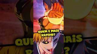 o ichigo não pode ser o personagem mais rápido desse jogo de bleach