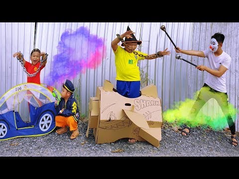 Trò Chơi Car Fly Police Song Adventure ❤ ChiChi ToysReview TV ❤ Đồ Chơi Bài Hát